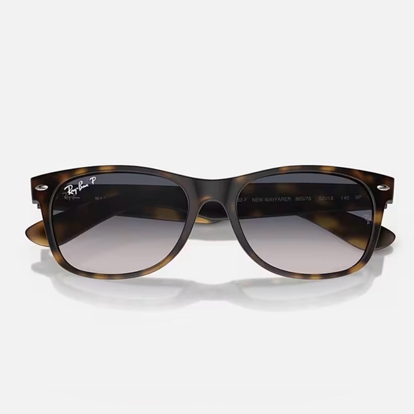 Ray-BanRB2132 New Wayfarer ClassicFRAME TortoiseLENSES Blue/Green • Polarized